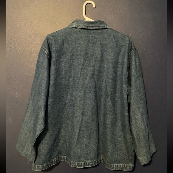 Halloween Themed Denim Vintage Jacket Size XL, 90’s Y2K 🎃👻 - Picture 3 of 3